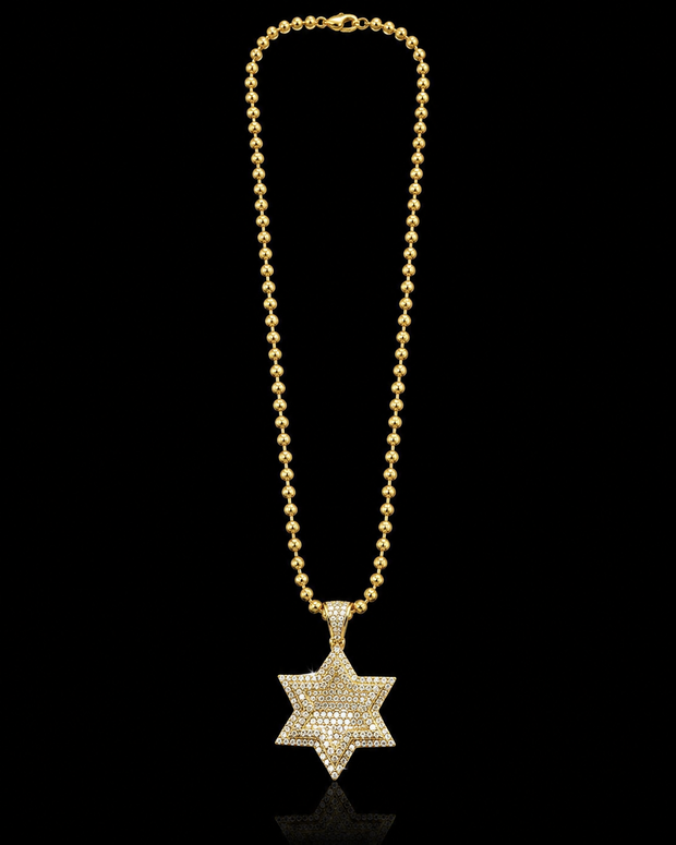 שרשרת מגן דוד זהב